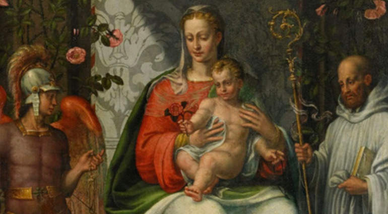 Aurelio Luini - La Madonna delle Rose