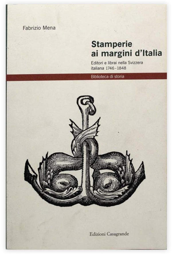 Stamperie ai margini d'Italia - Fabrizio Mena - Copertina