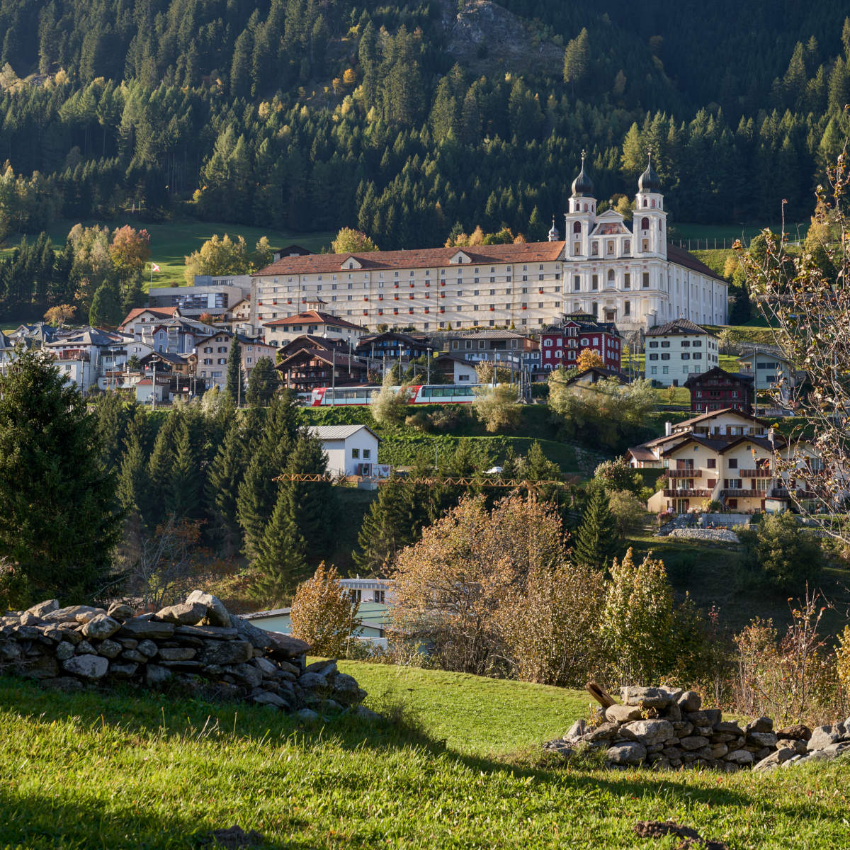 Il Monastero di Disentis in Alta Surselva